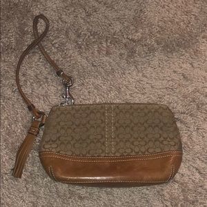 Used coach Wristlet